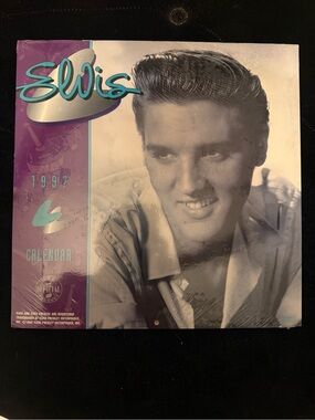 Elvis 1997 Purple Wall Calendar – Elvis Presley Official